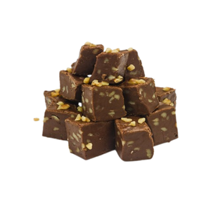 Smooth, rich fudge with a crunch of the finest California walnuts. Our homemade fudge is always fresh and delicious!