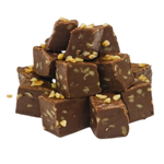 Load image into Gallery viewer, Smooth, rich fudge with a crunch of the finest California walnuts. Our homemade fudge is always fresh and delicious!
