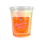 Load image into Gallery viewer, With flavor twists of ripe strawberry and tropical banana, you are guaranteed to love our strawberry banana cotton candy.