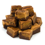 Load image into Gallery viewer, A creamy blend of the best two fudge flavors: chocolate and peanut butter! This fudge mixes just the right amount of each flavor to achieve the best chocolatey-peanut buttery fudge ever.
