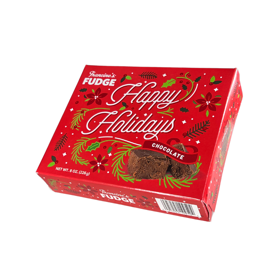 Francine's Holiday Chocolate Fudge Candy (2 LBS)