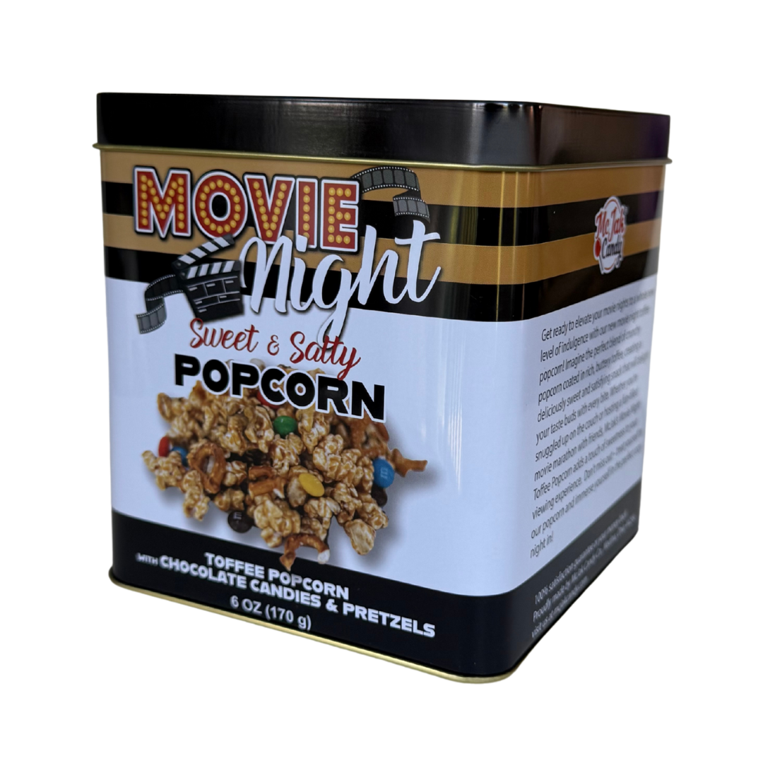 Sweet & Salty Movie Night Popcorn