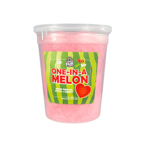 Enjoy our Valentine's Day themed One-In-A-Melon Watermelon Cotton Candy,