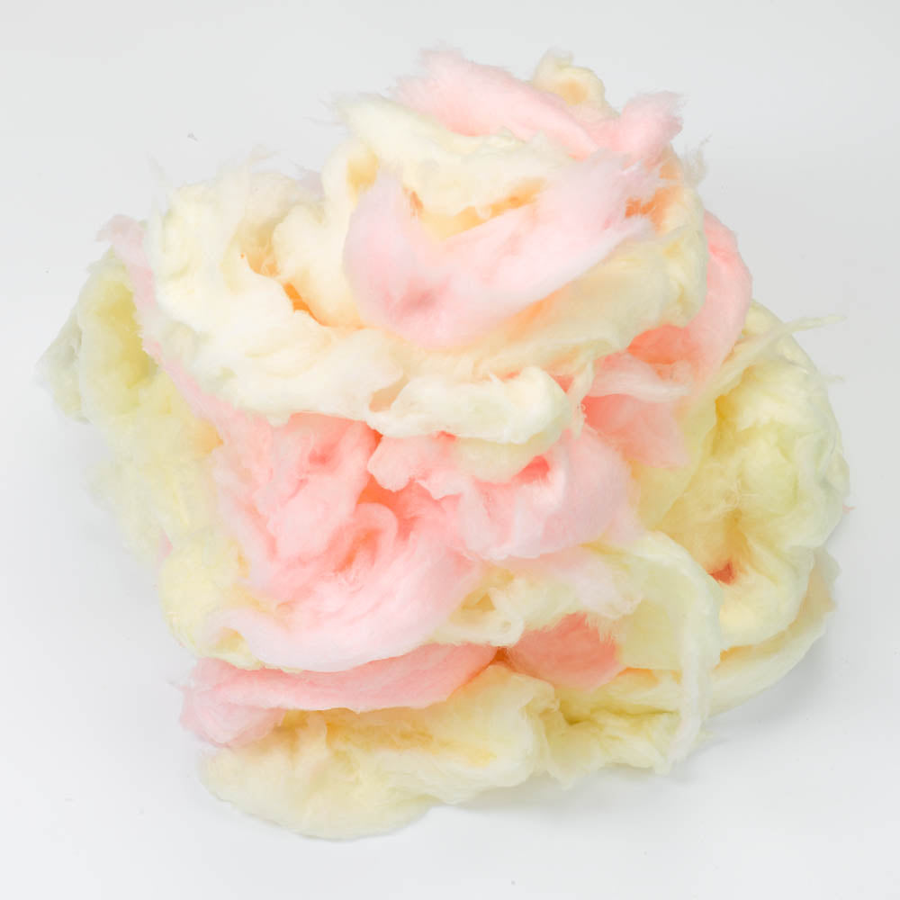With flavor twists of ripe strawberry and tropical banana, you are guaranteed to love our strawberry banana cotton candy.