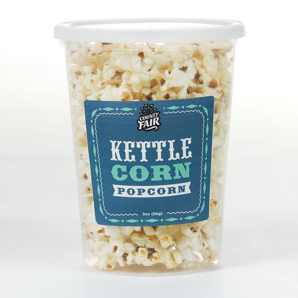 Kettle Corn Popcorn (Set of 6 tubs)