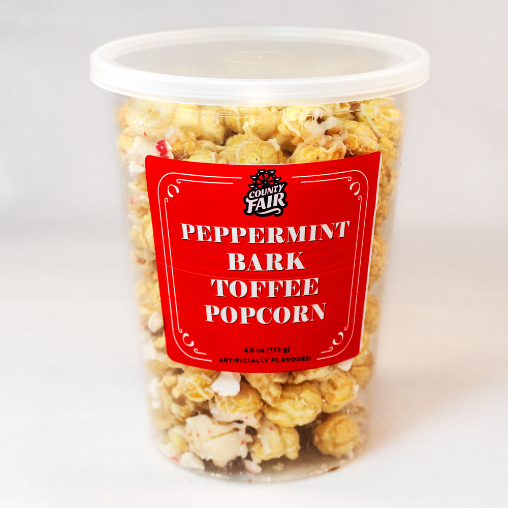 Peppermint Bark Popcorn (Set of 6 tubs)