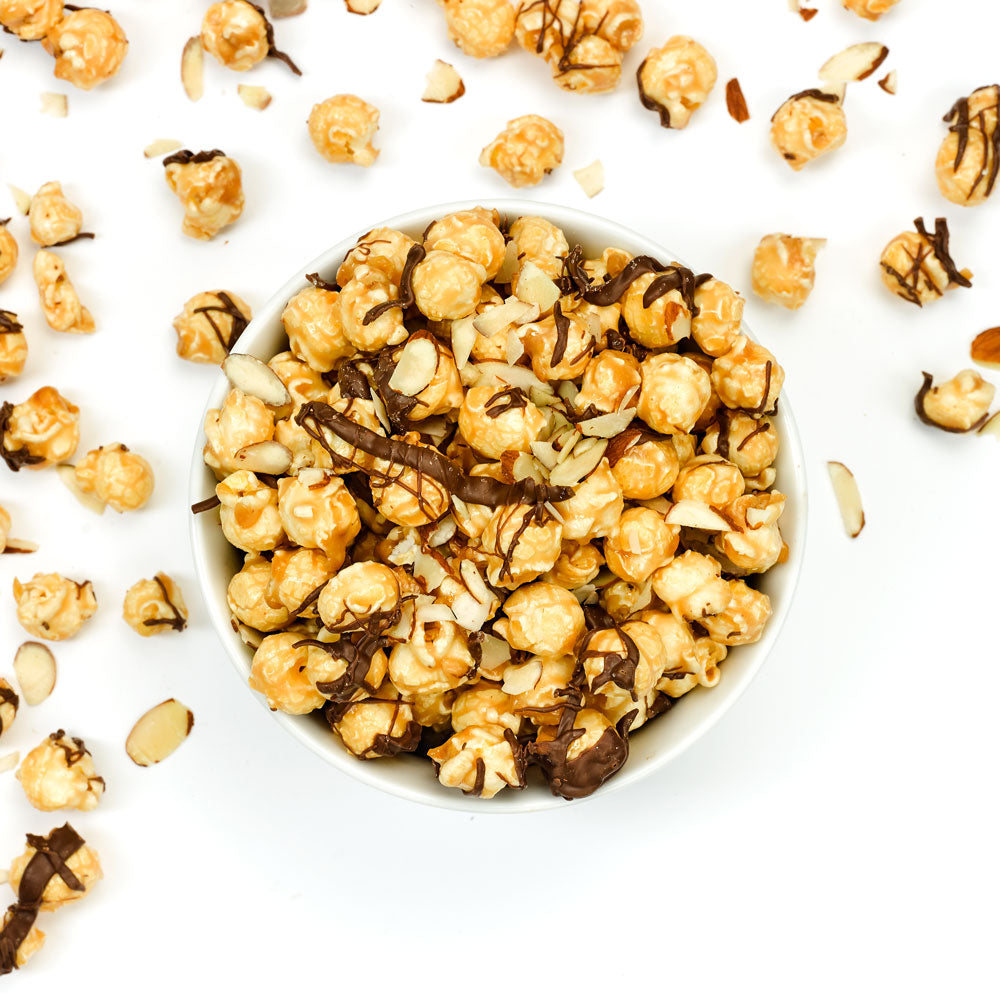 Milk Chocolate Almond Toffee Popcorn (Set of 6 tubs)