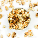Load image into Gallery viewer, Milk Chocolate &amp; Peanut Butter Drizzle Popcorn (Set of 6)
